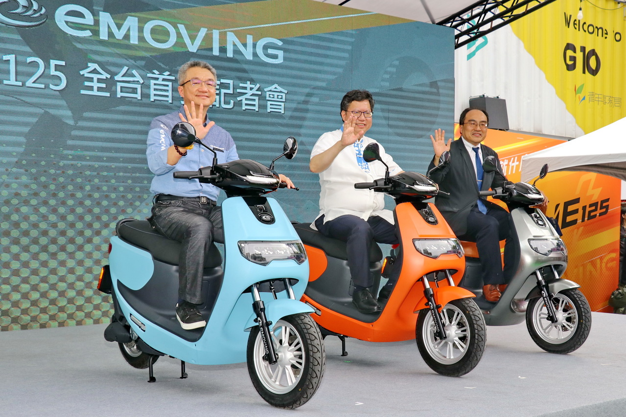 eMOVING iE125重型白牌電動機車快充10分鐘可跑78公里| 二輪世界| 發燒車訊