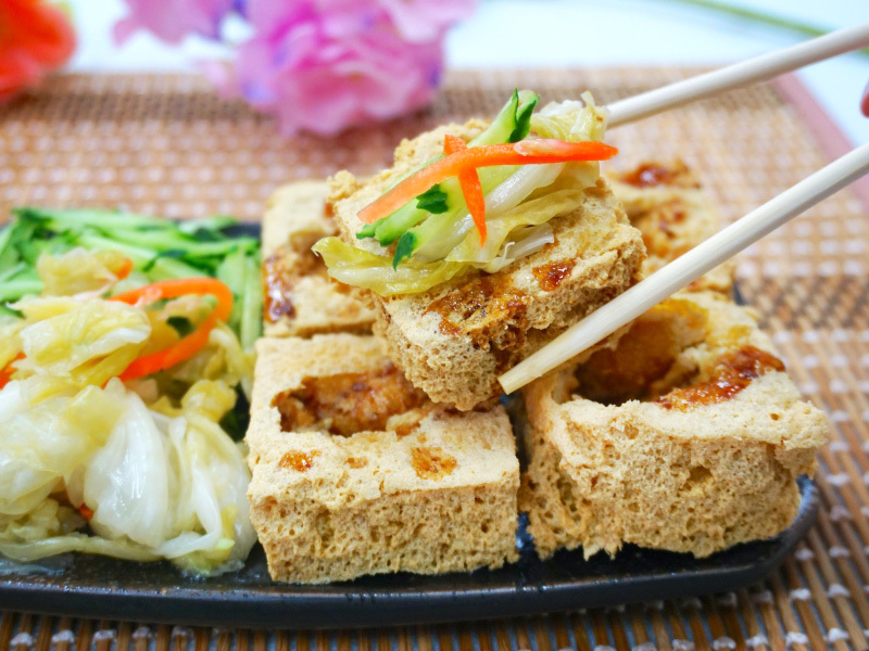 茹素者也能吃 北屯必嚐美食小吃 酥嫩臭豆腐 皮脆超多汁 旅遊 聯合新聞網