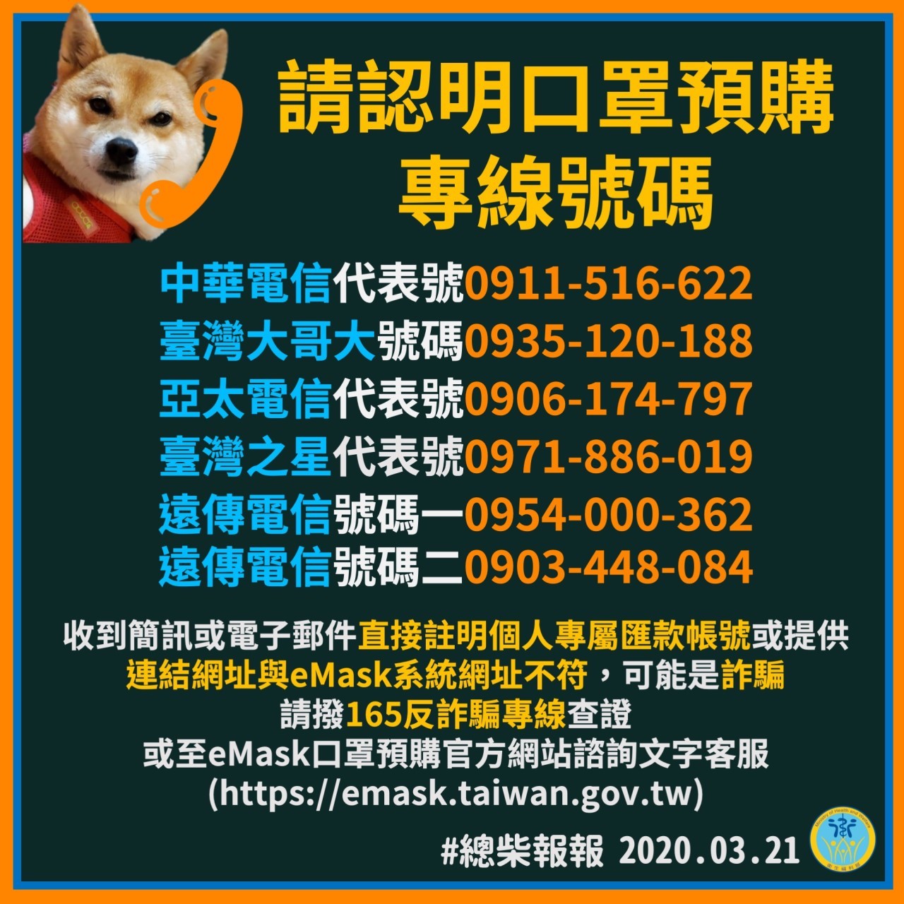 是詐騙嗎 網路口罩預購簡訊取貨通知 認明這5大專線號碼 防疫懶人包 新冠肺炎 元氣網