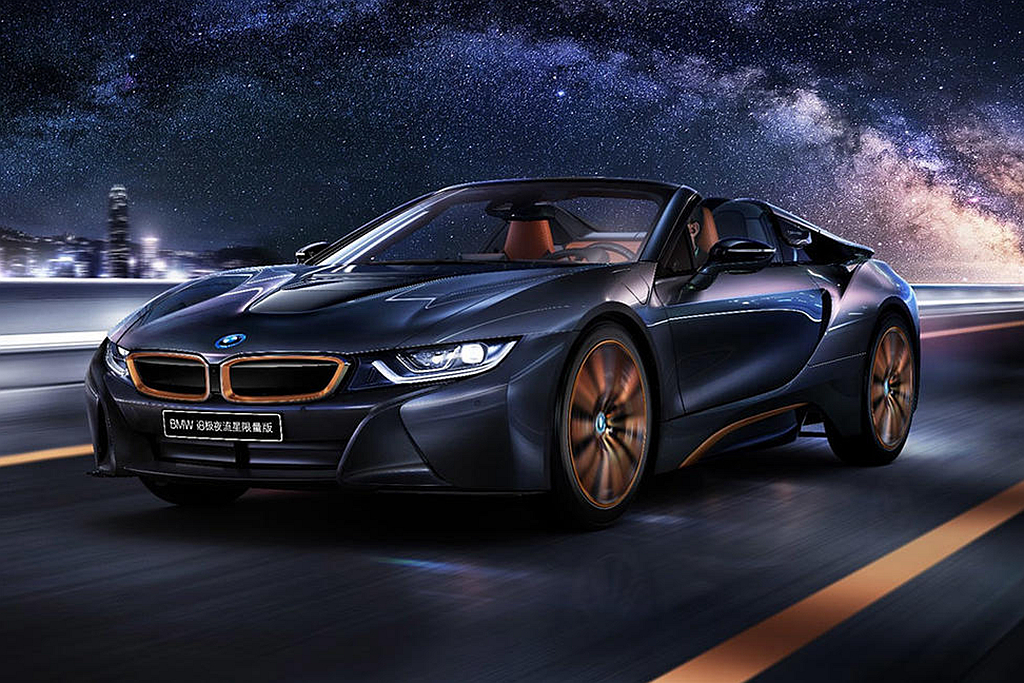 就像流星般絢麗一時 中國獲10輛bmw I8極夜流星限量版 車壇新訊 國際車訊 發燒車訊