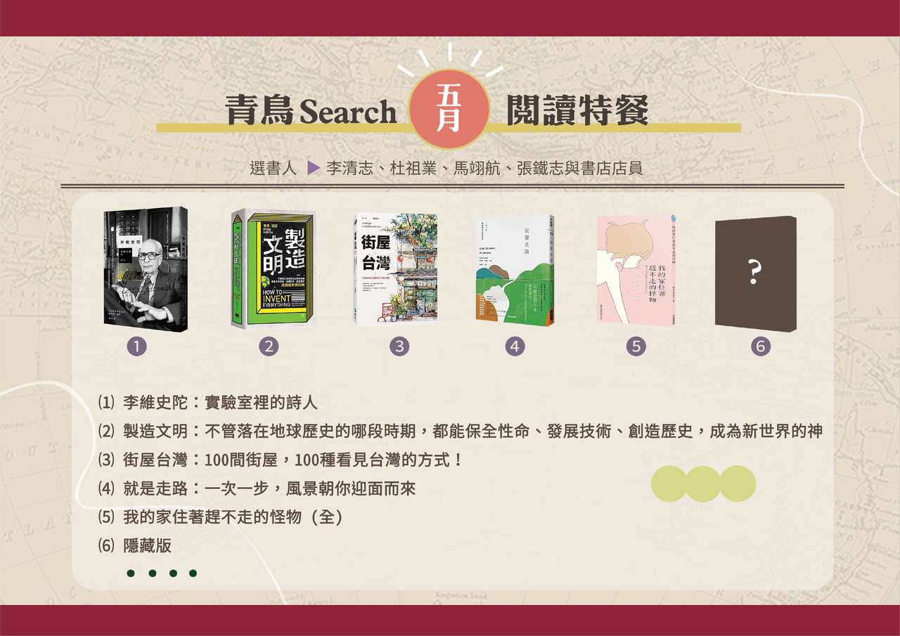 青鳥選書院 五月閱讀特餐 從選書人們眼光開始新的一段閱讀旅程 閱讀專題 閱讀 聯合新聞網
