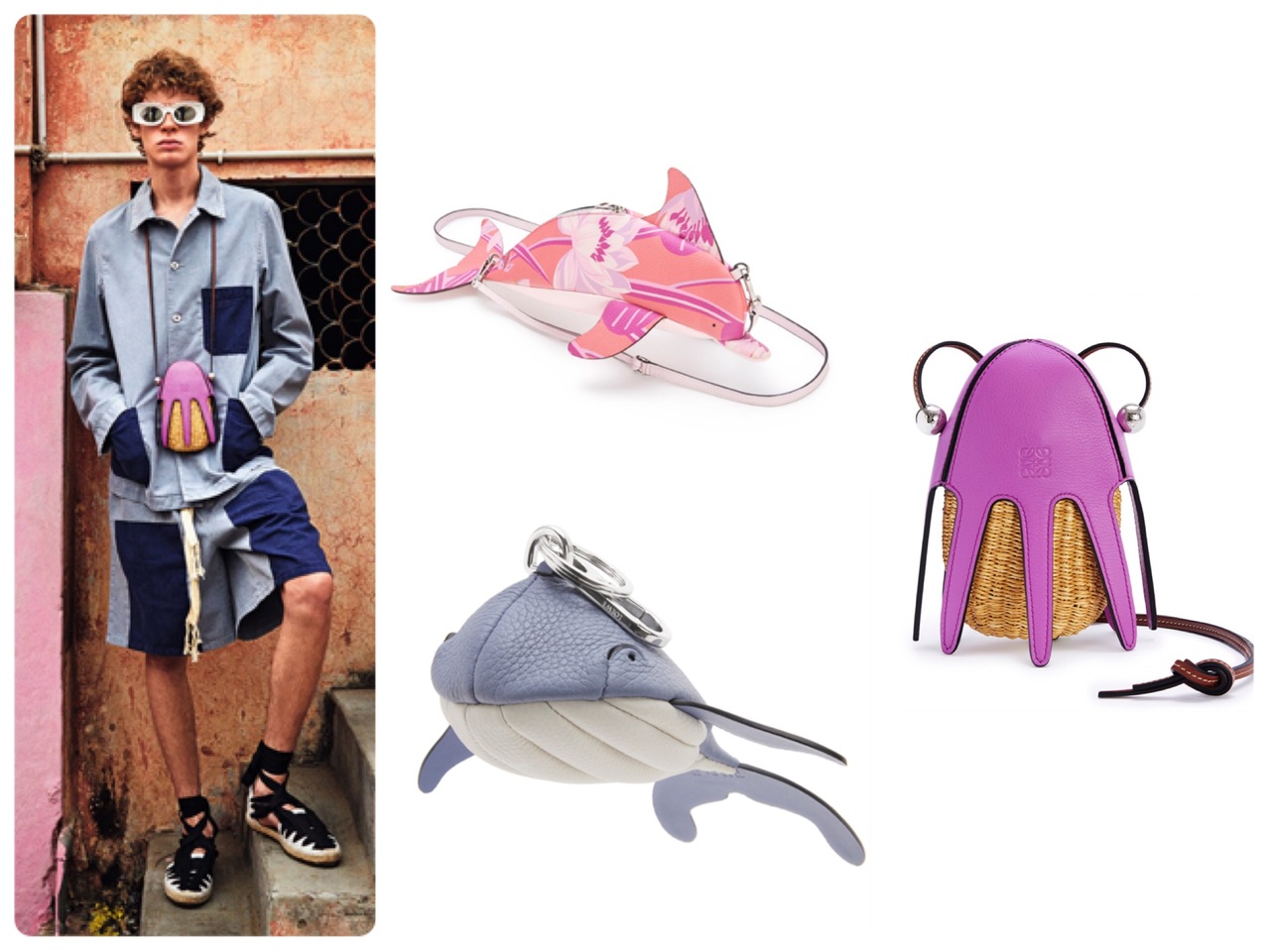 LOEWE章魚、海豚包款的海底總動員！裝可愛也很有質感| 流行穿搭| udnSTYLE