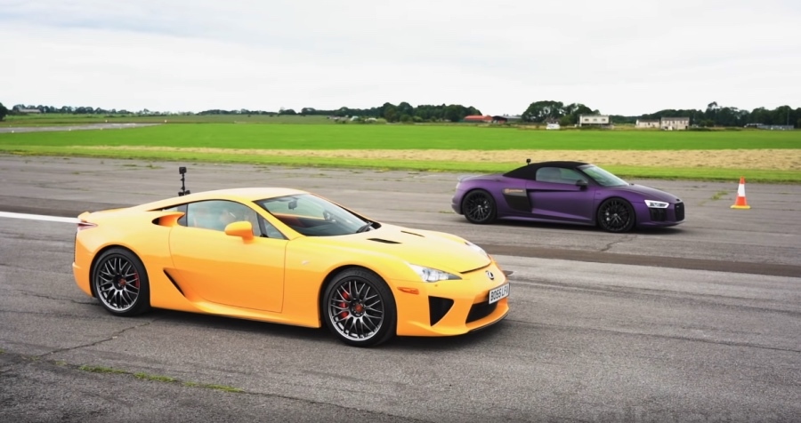 影 德日v10之戰 Lexus Lfa Vs Audi R8 車壇新訊 國際車訊 發燒車訊 影 德日v10之戰 Lexus Lfa Vs Audi R8 車壇新訊 國際車訊 發燒車訊