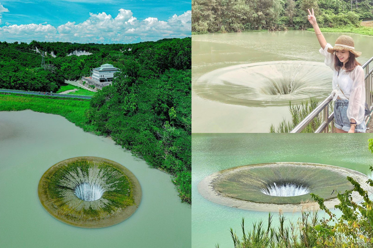 台南有黑洞秘境 台版伯耶薩湖 天井漩渦奇景好壯觀免門票欣賞大片碧綠 旅遊 聯合新聞網