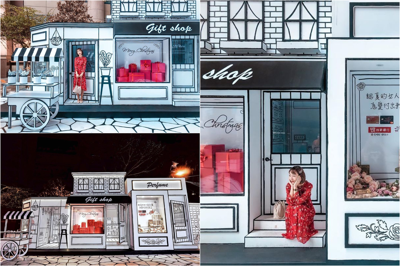 台南全新 2d耶誕大道 免費拍 走在漫畫風巴黎街道 夜晚亮燈超浪漫 旅遊 聯合新聞網