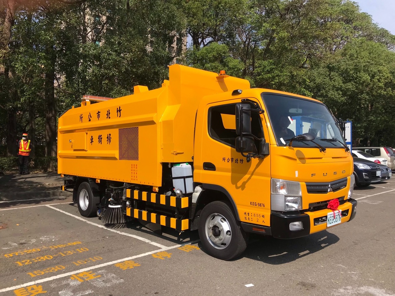 新竹縣竹北市公所購置掃街車道路清潔更有效率 桃竹苗 地方 聯合新聞網