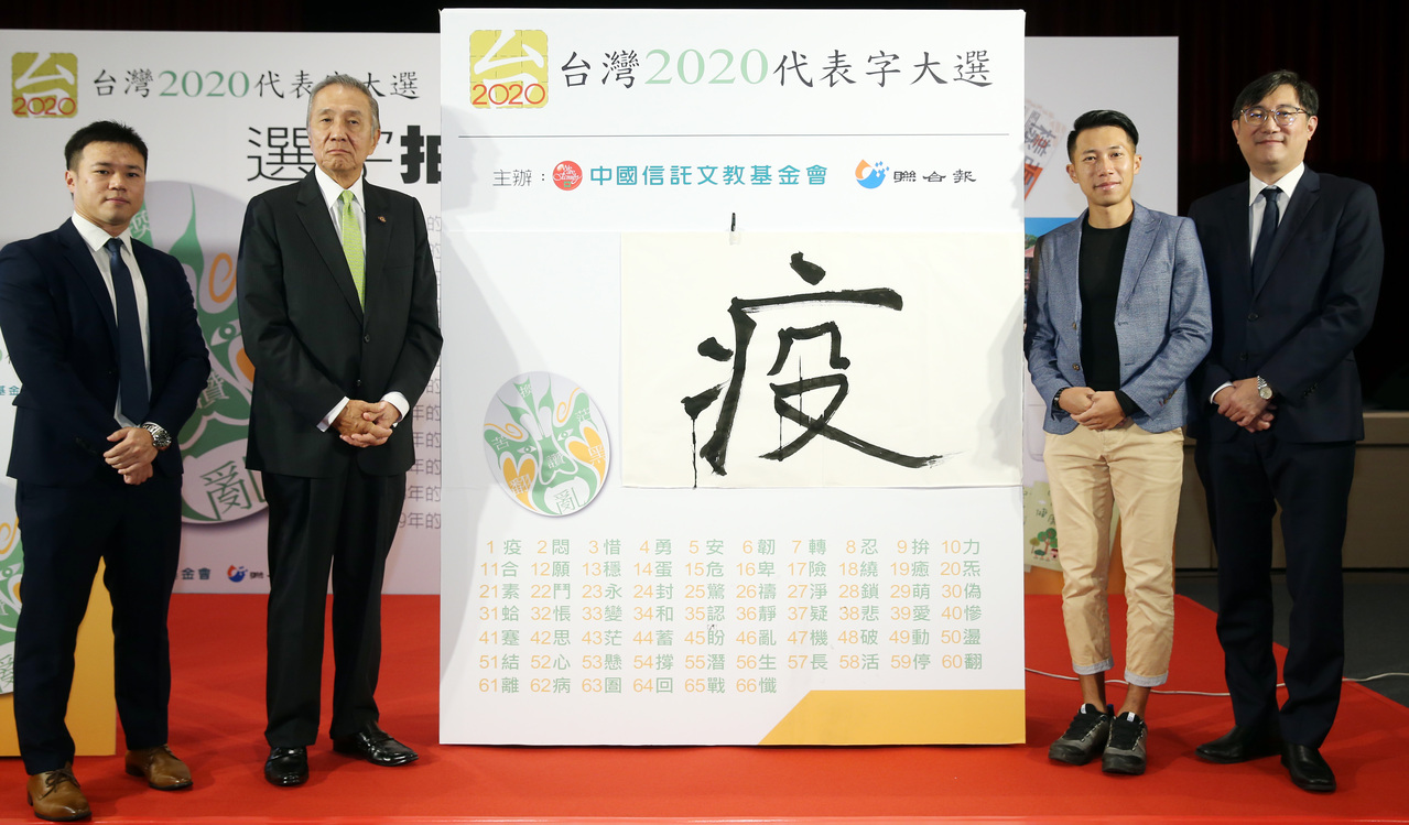 年度代表字 疫 獲壓倒性票數及最多名人推薦 綜合 要聞 聯合新聞網