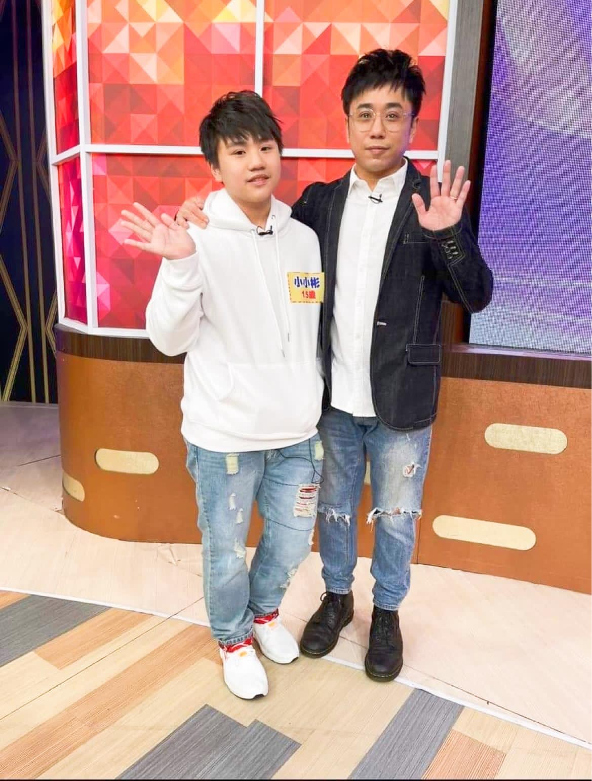 10年來首度進棚錄影中卻遇大地震小小彬父子閃逃避難 電視 噓 星聞