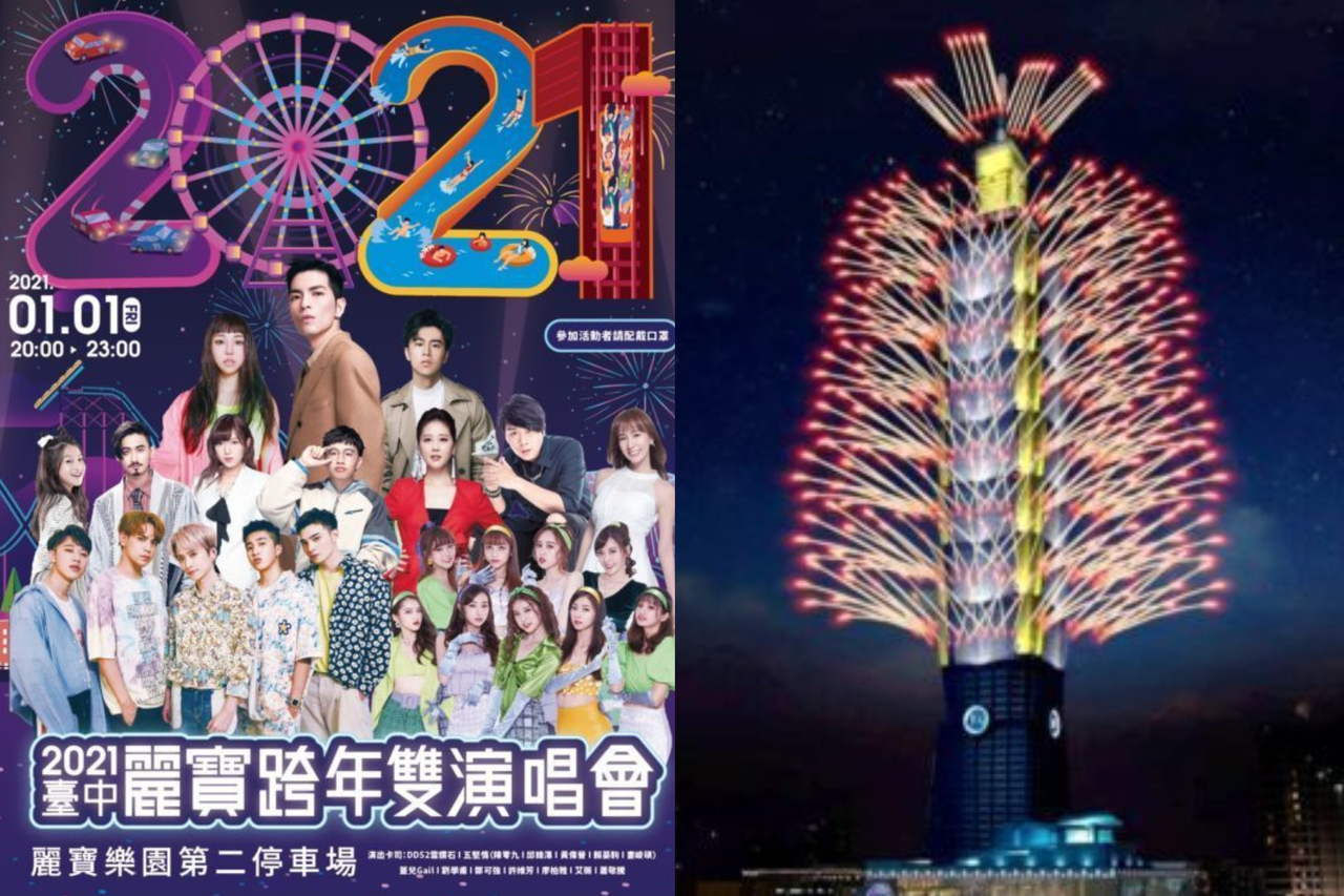 2021跨年嗨起來 全台 跨年資訊懶人包 用煙火秀 演唱會送走2020 旅遊 聯合新聞網