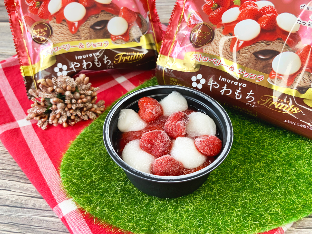 井村屋生巧克力草莓麻糬冰淇淋來了 7 11草莓季 登場 流行消費 生活 聯合新聞網