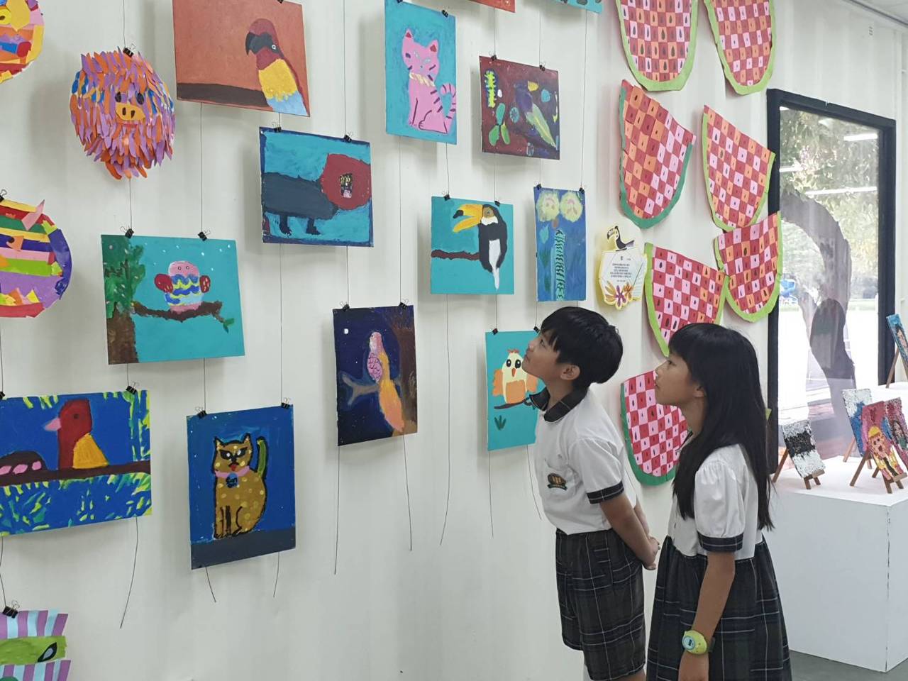 中華藝校 藝術風景盒 學生時尚工藝展現萬花筒世界 中小學 文教 聯合新聞網
