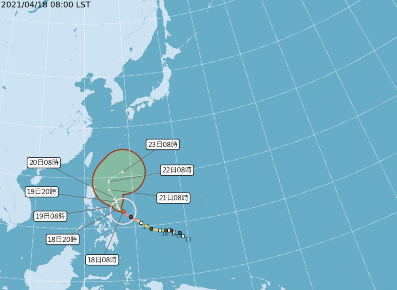 舒力基史上第二強4月颱氣象局 這些地方慎防異常大浪 熱門話題 要聞 經濟日報