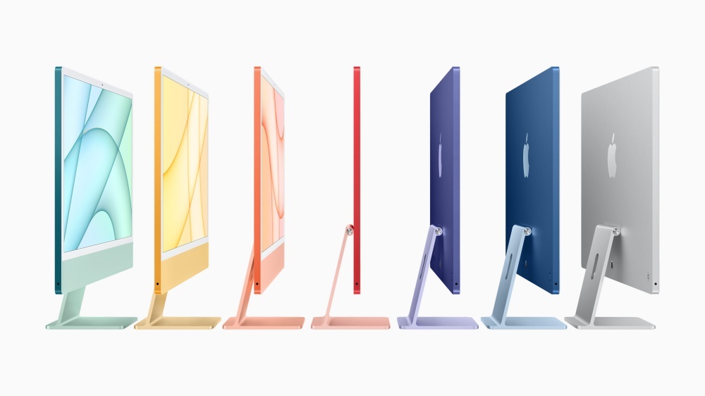 iMac機身更薄了！換上M1處理器加入七款多彩配色4月30日開放銷售| 蘋果發表會來了| 數位| 聯合新聞網