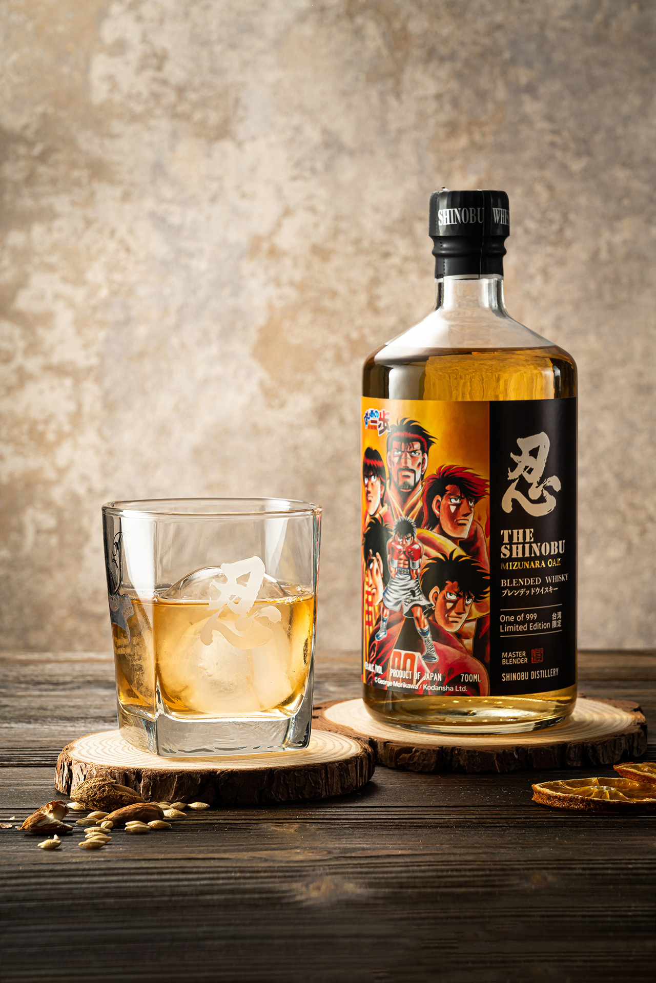 忍shinobu X 第一神拳 臺灣限定聯名威士忌7 11限量首賣 產業動態 商情 經濟日報