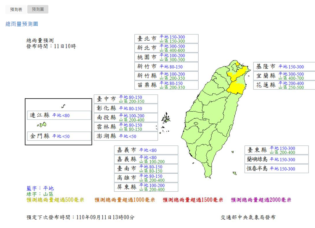 最新風雨預報出爐 彭啟明指明天5縣市有機會放颱風假 璨樹轉中颱 生活 聯合新聞網