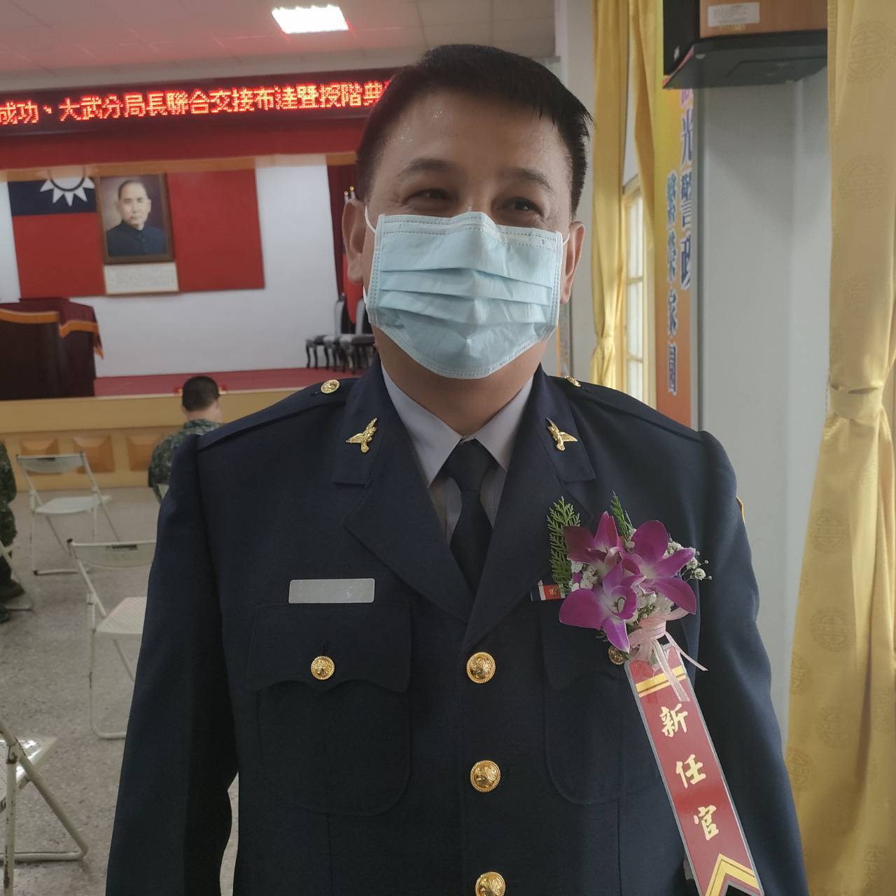 阿美族首位警察分局長林志弘今授階上任 社會萬象 社會 聯合新聞網