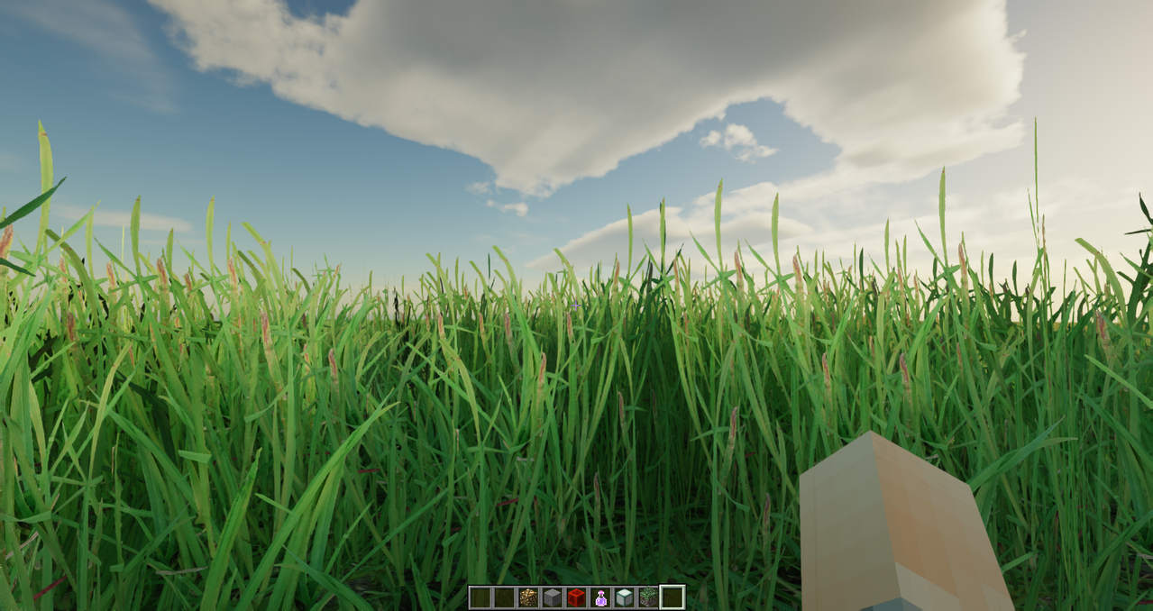 圖 Minecraft玩家製作真實草地材質 像在踏青