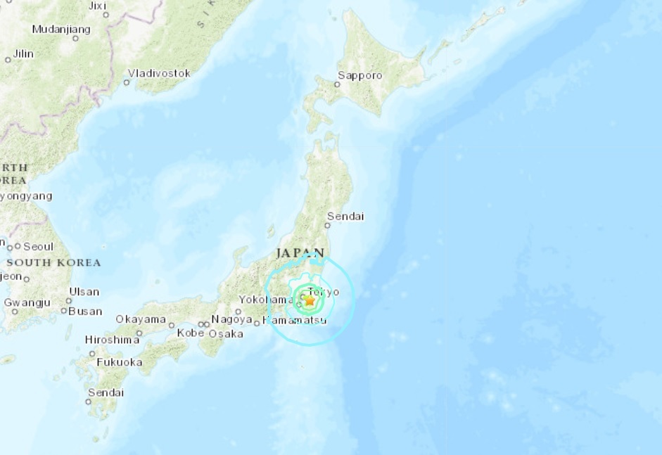 日本關東地區規模6 1地震埼玉最大震度5強 國際焦點 全球 聯合新聞網