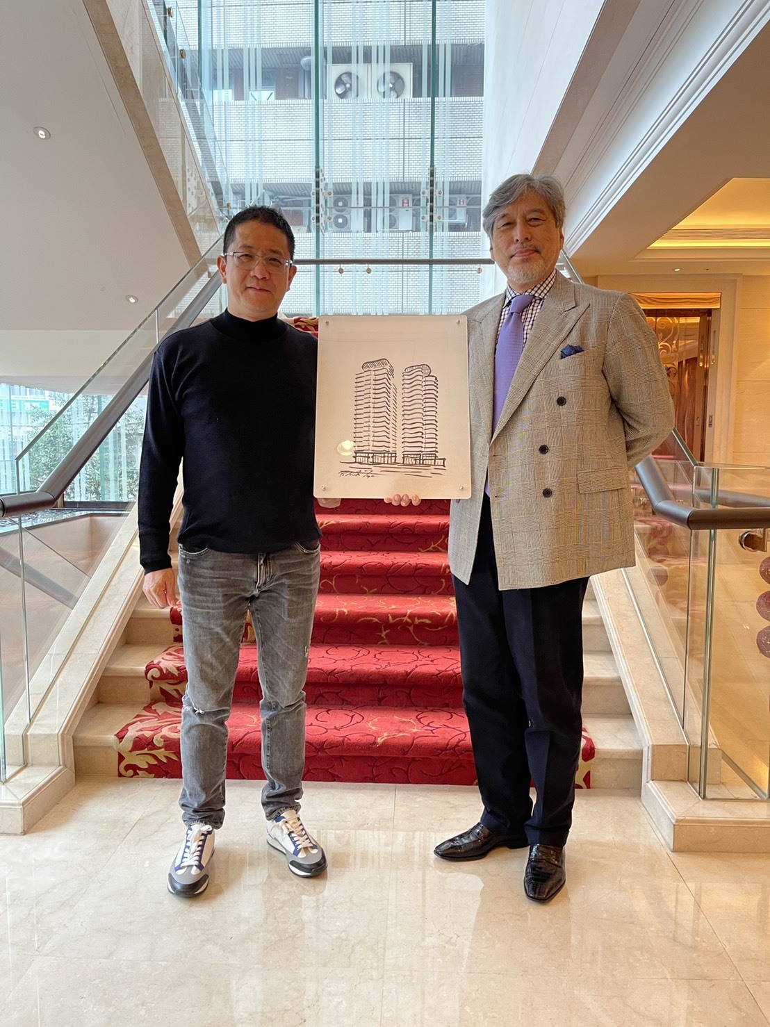 泰嘉父子檔聯手啟動建築2 0計畫朝國際建築邁進 房市話題 房市 經濟日報