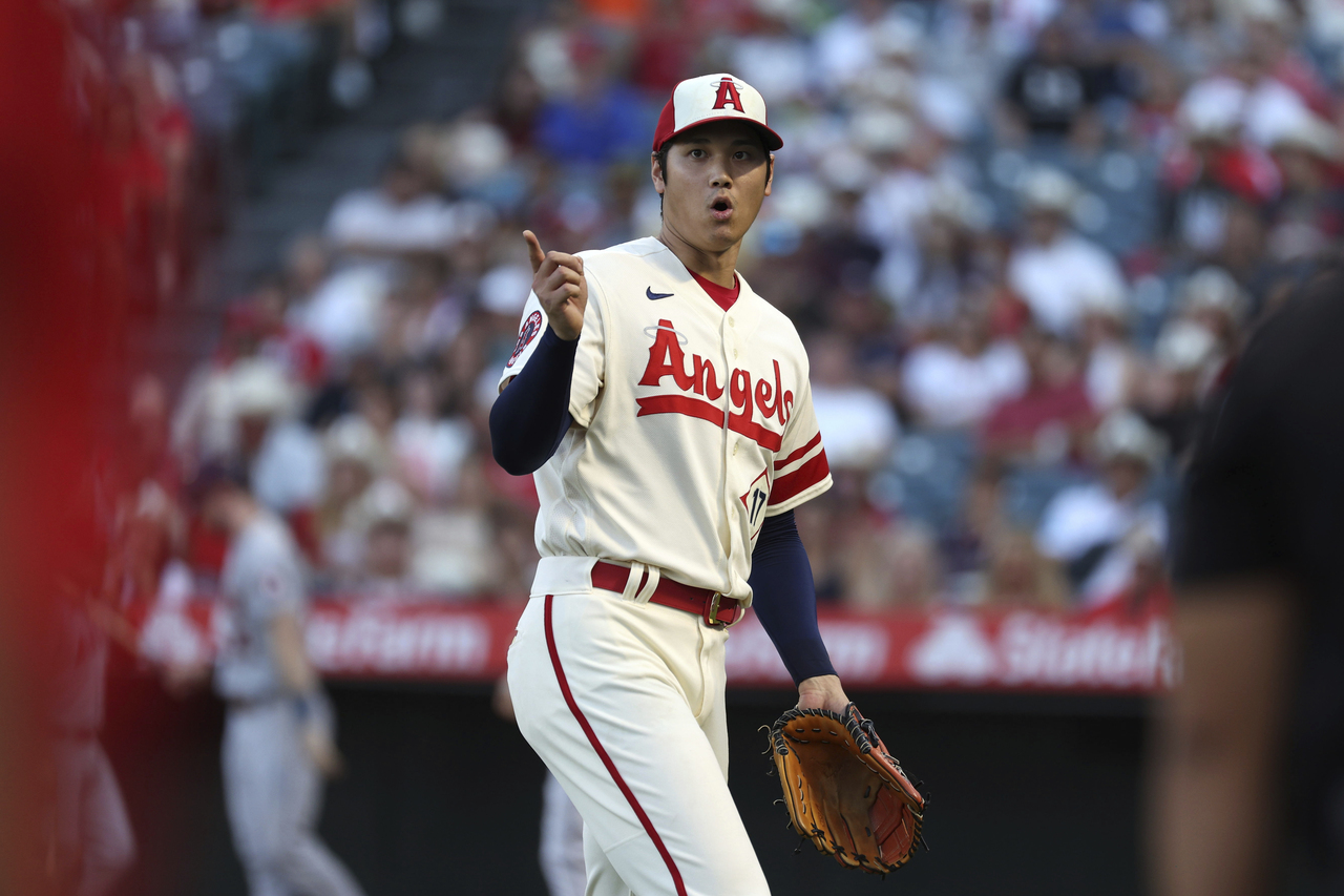 台灣新聞通訊社 Mlb 這顆我也會 大谷狂飆161公里伸卡球三振打者 Taiwan News Agency