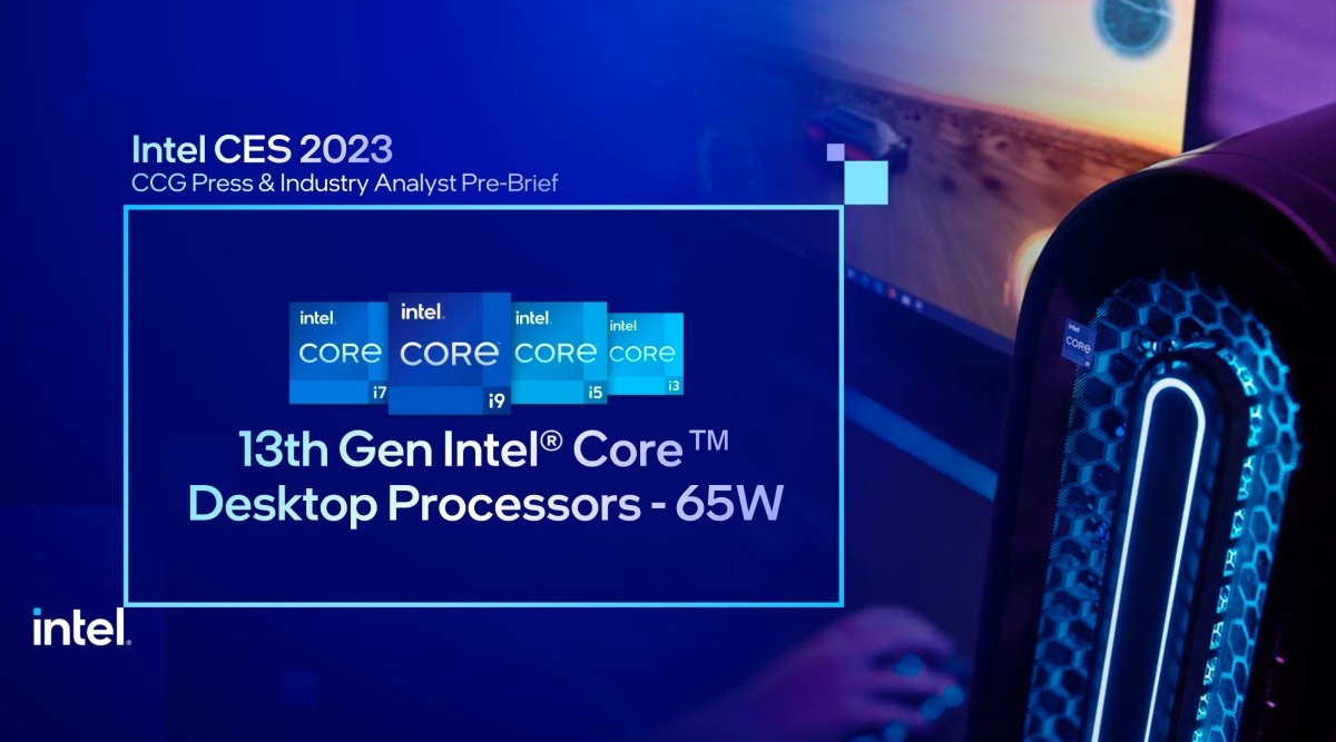 Intel推出Core i9-13900處理器等以65W電功耗設計的第13代Core系列桌機