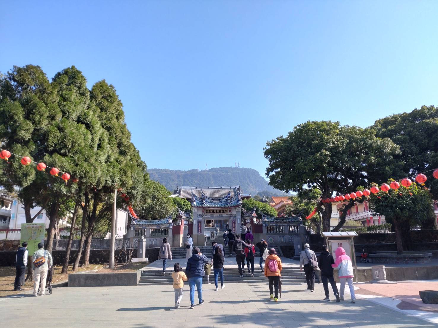 台南市郊外的庙宇等景点也是踏青好去处。记者郑惠仁／摄影