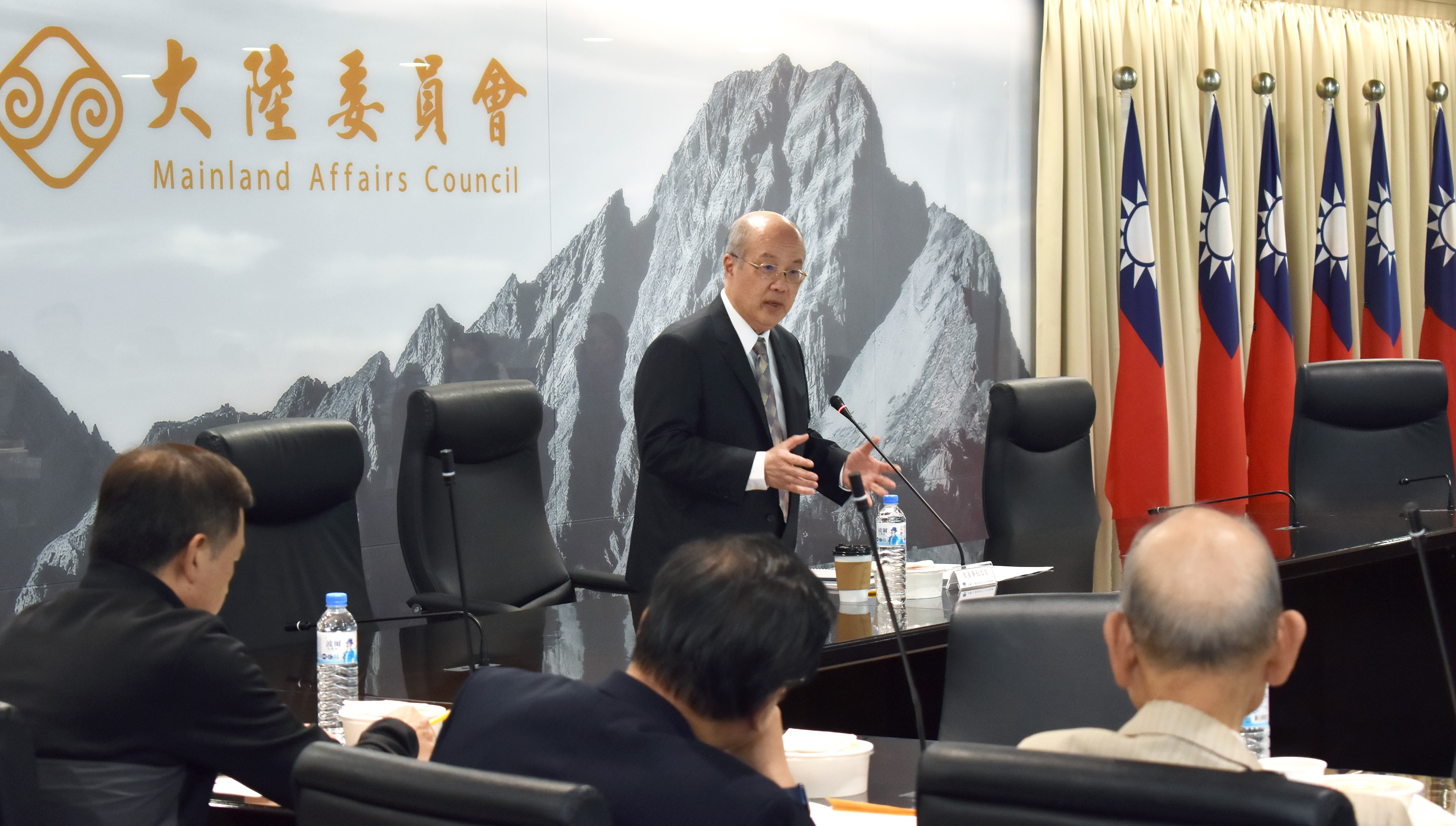 陆委会副主委詹志宏，已任台港经济文化合作策进会新任董事长。（取自策进会官网）