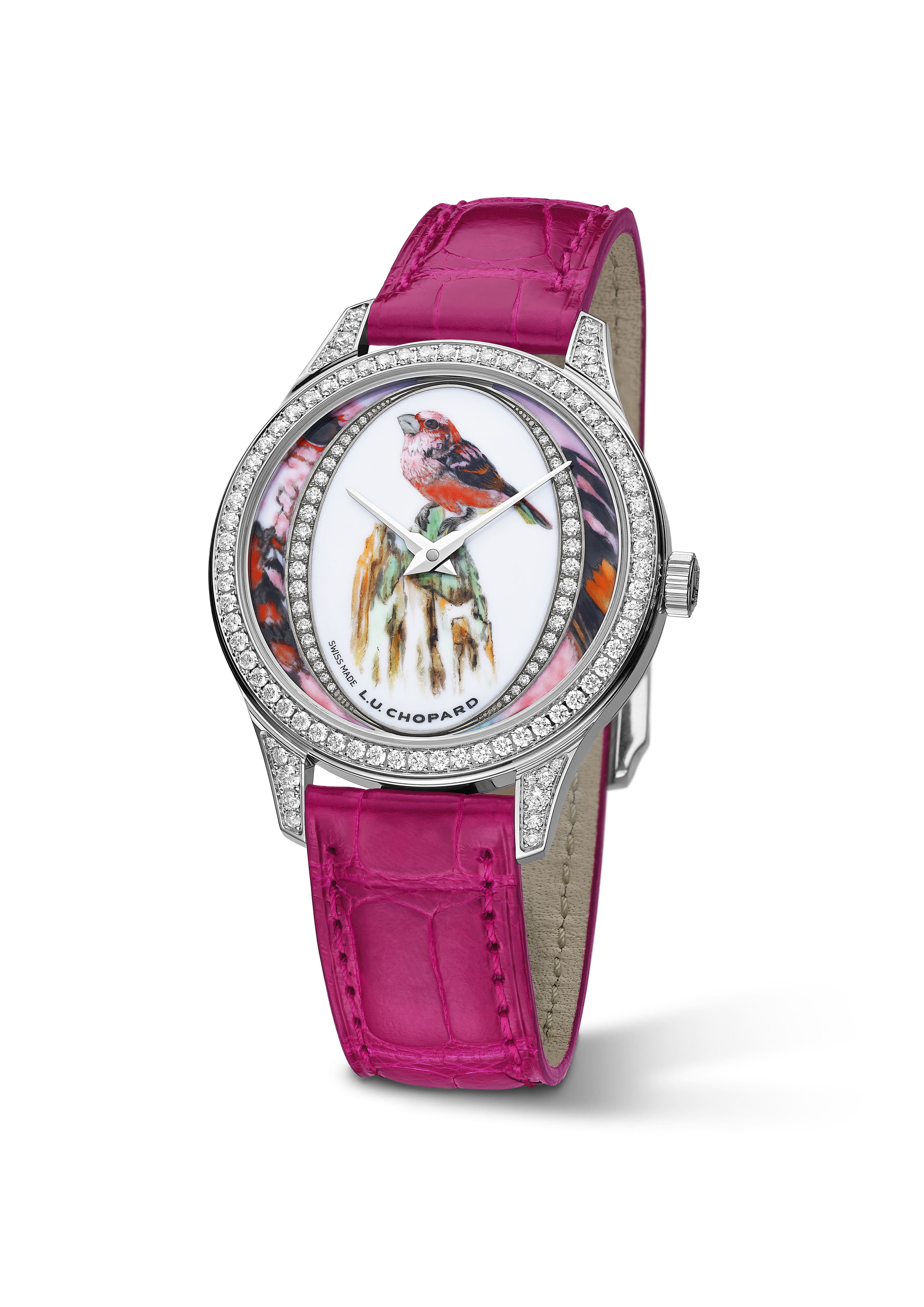L.U.C XP BirdLife錶款是CHOPARD蕭邦為國際鳥盟成立一百週年所推出的精湛腕錶