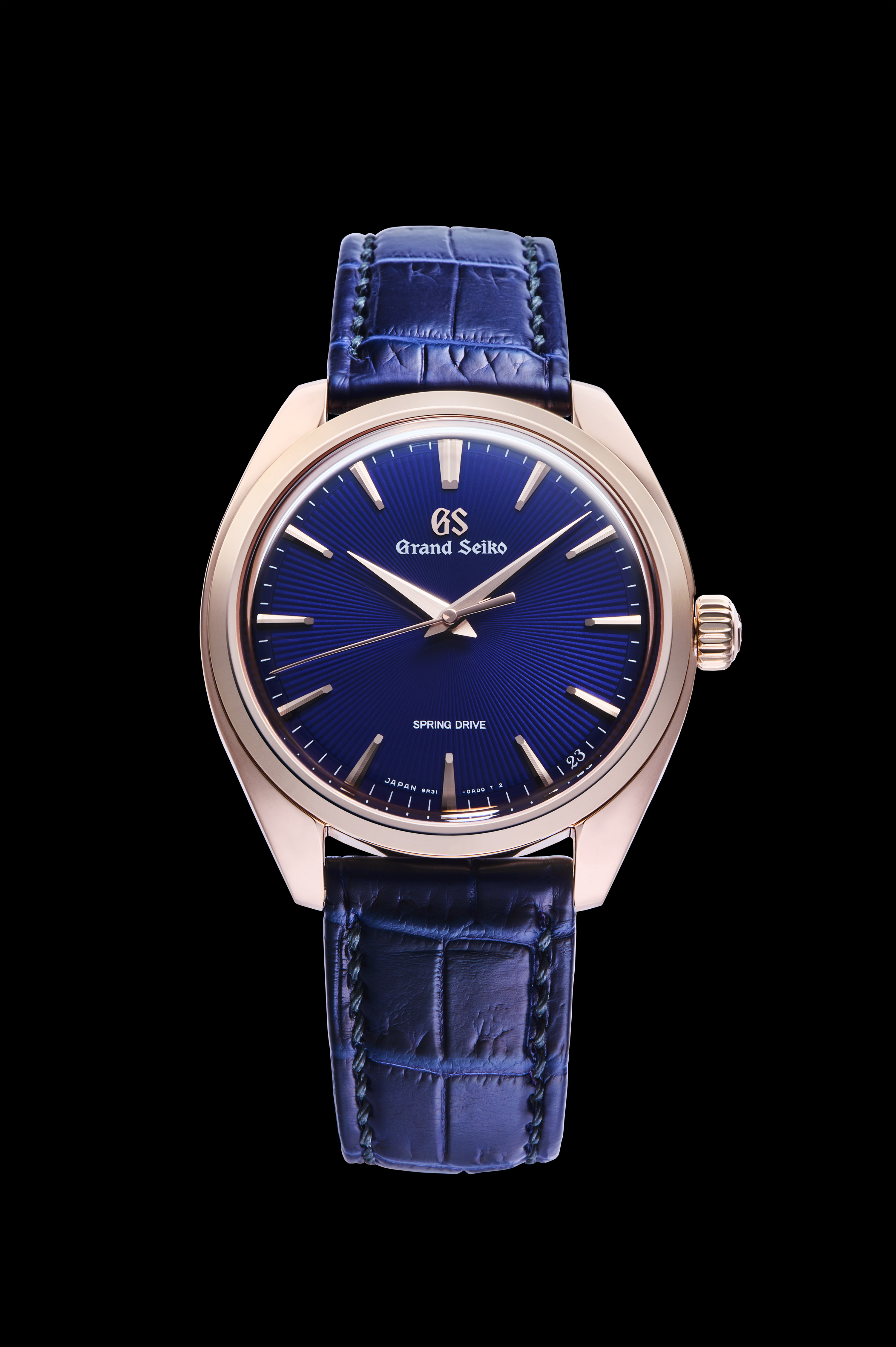 Grand Seiko金生儀100周年限量聯名紀念錶，18K玫瑰金錶殼，限量23只，約77萬元