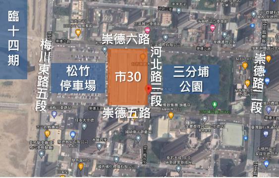 台中北屯「市30」用地現為景興市場，市府將採BOT形式，預計2024年度第一季正式公告招商