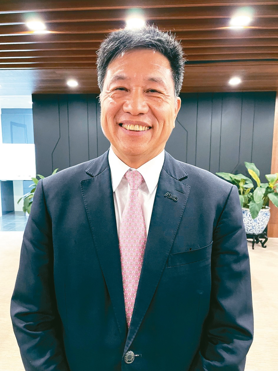 友达董事长彭双浪2023年接任LED厂富采董座，对公司未来表现看好。 （联合报系资料库）
