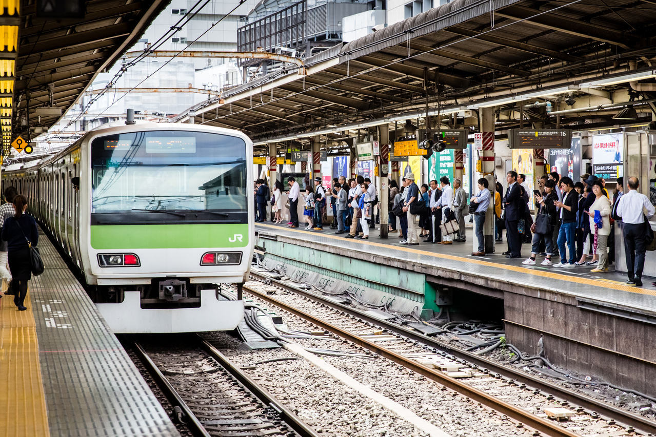 日本电车上时常传出有「痴汉」骚扰女性。示意图／联合报系资料照