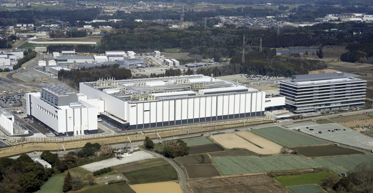 台积电熊本一厂已于2月启用。美联社