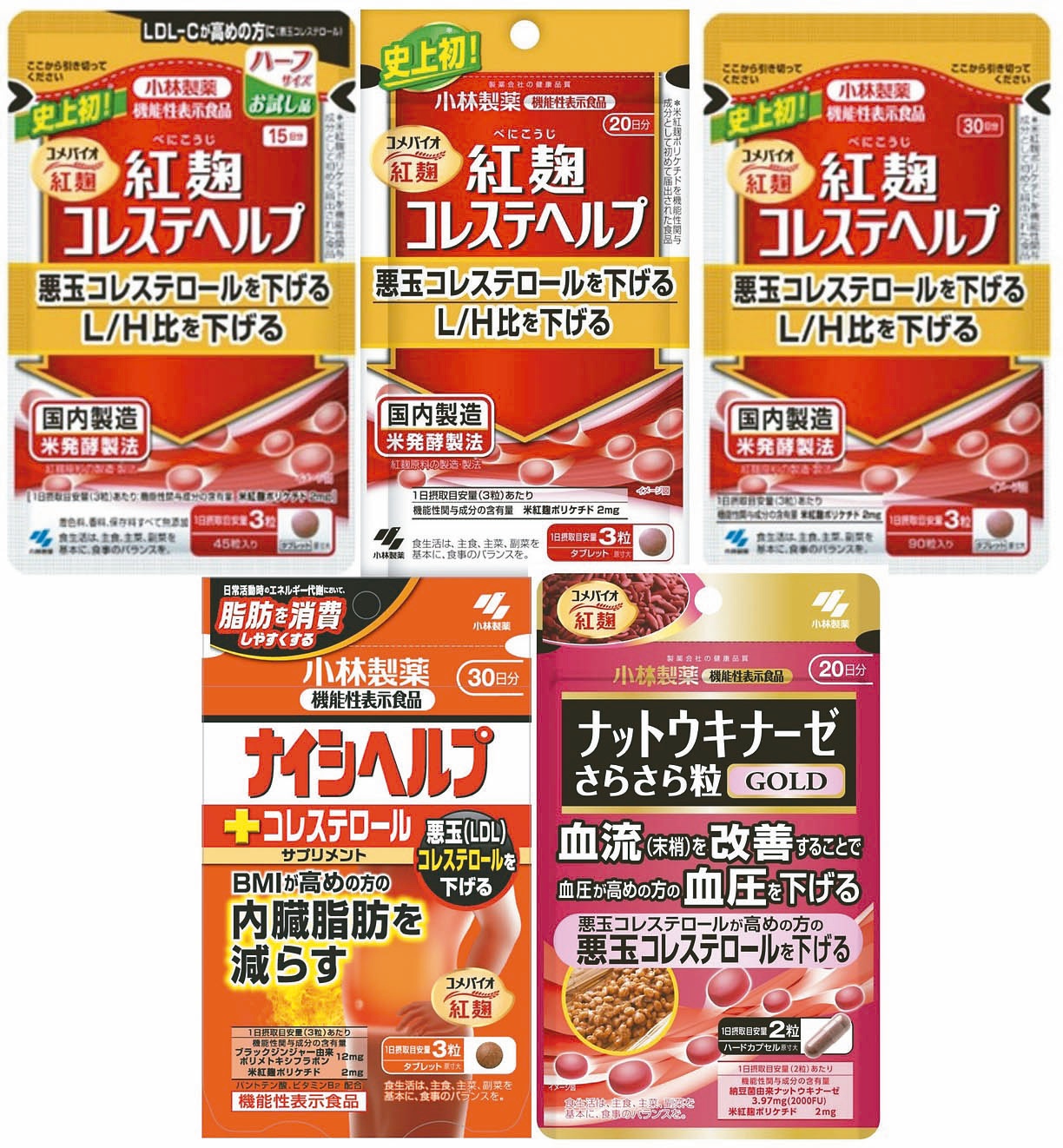 日本小林制药的红曲保健食品目前已累计4人死亡。图／取自小林制药Ｘ