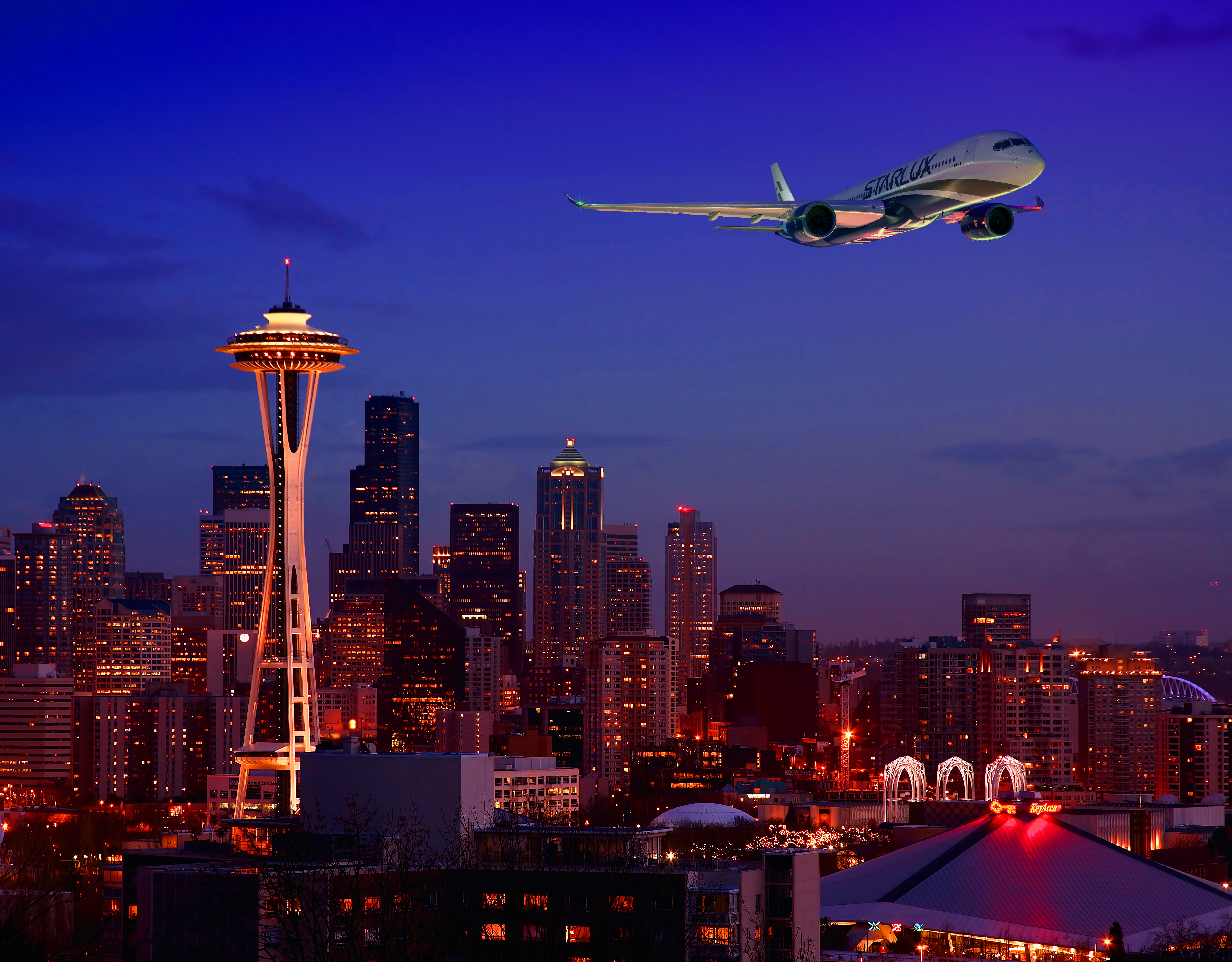 8月16日开航西雅图后，正式由南到北布局美国西岸，旅客将更便利的经台北转机，往返北美及亚洲各主要城市。星宇提供