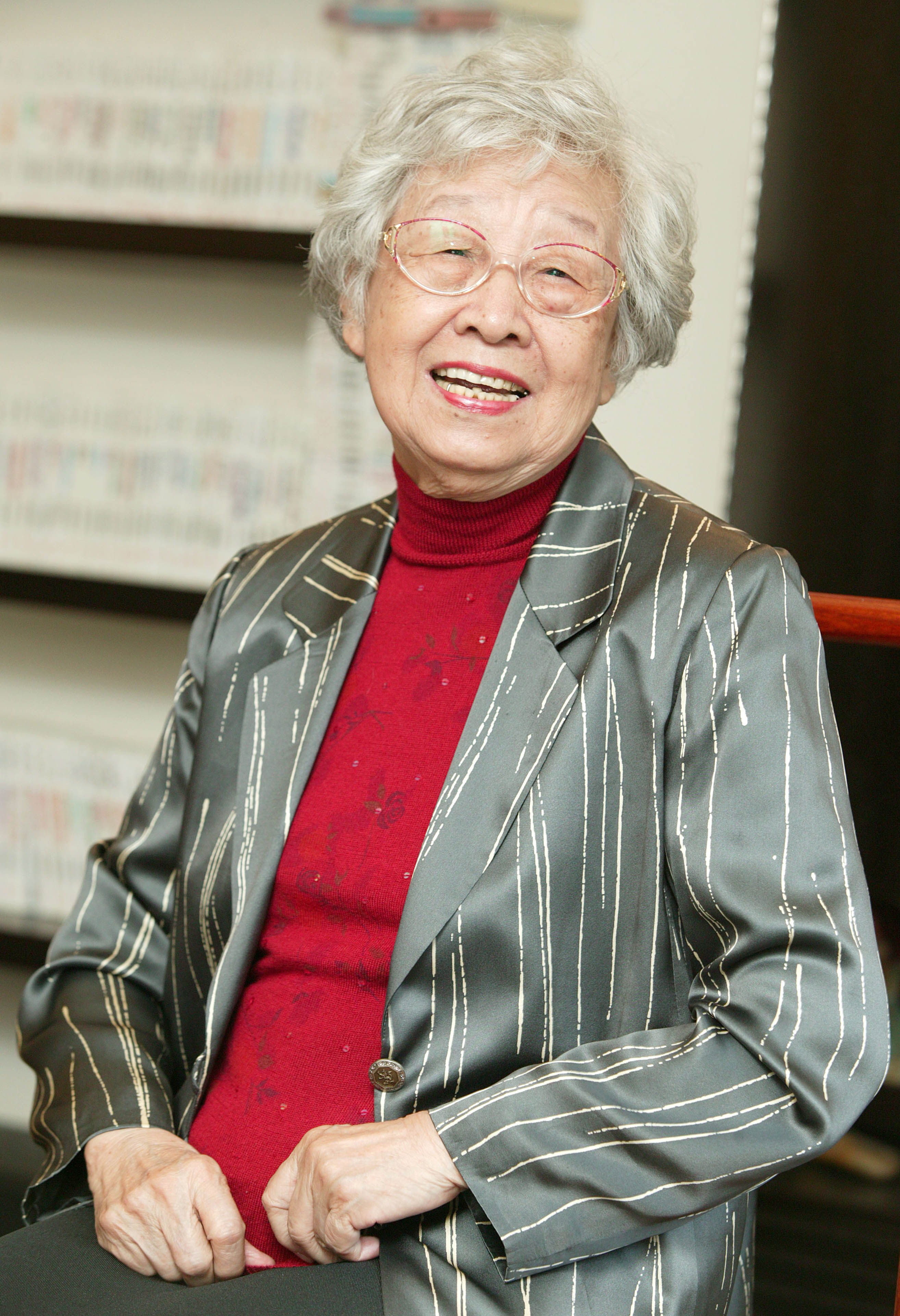 台大外文系名誉教授、文学家齐邦媛于28日凌晨辞世。图／联合报系资料照片