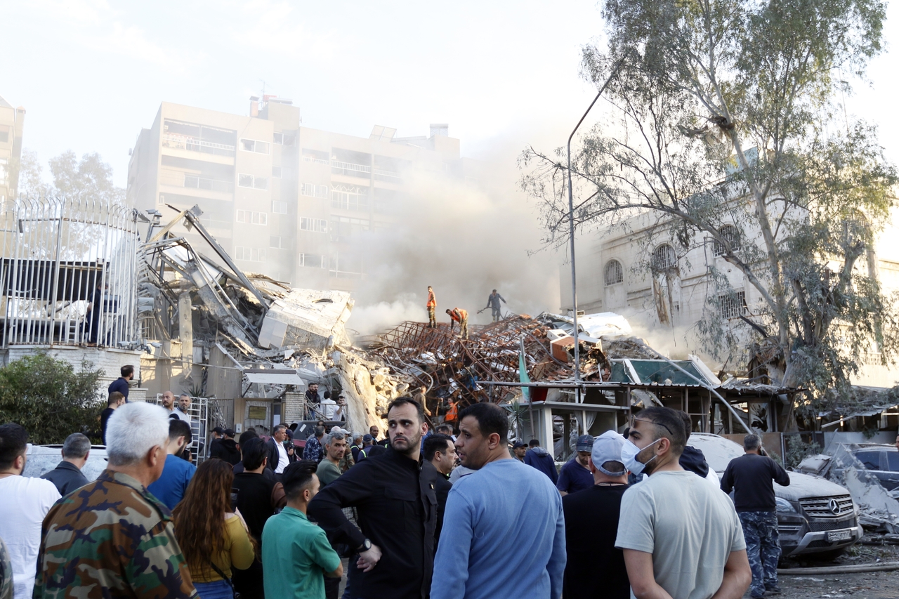 以色列于4月1日空袭伊朗驻叙利亚领事馆，至少造成11人死亡，其中包括伊朗革命卫队的指挥官札赫迪（Mohammad Reza Zahedi）。 图／欧新社