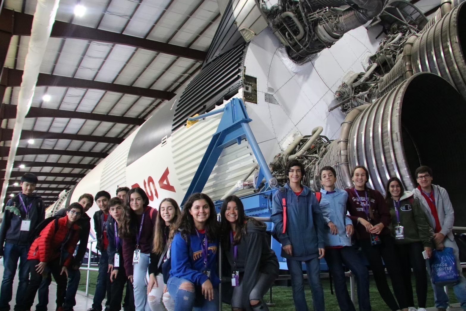 「2024美国休士顿太空科学探索营」首发团，今年暑假将前进NASA宇航基地。博森提供