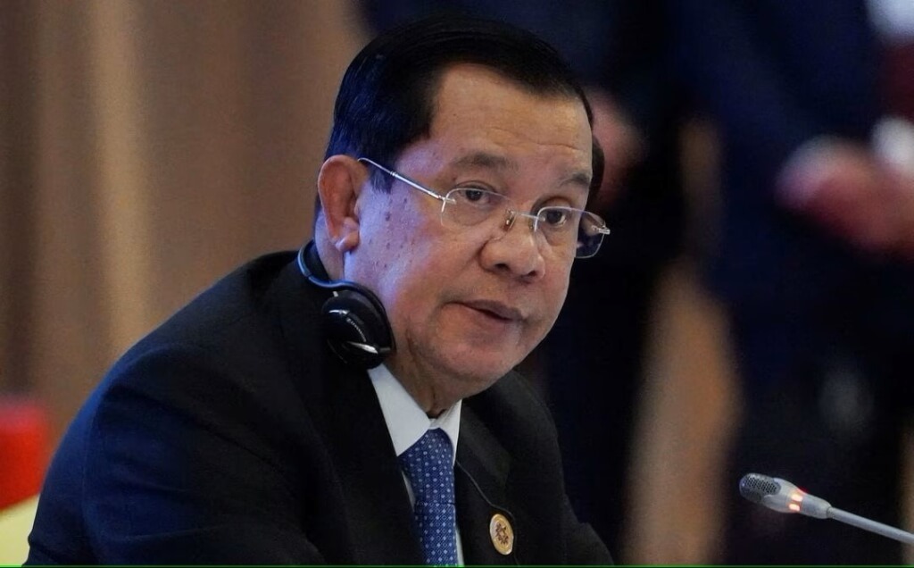 柬埔寨前总理洪森（Hun Sen）获得参议员支持出任参议院议长。路透社资料照