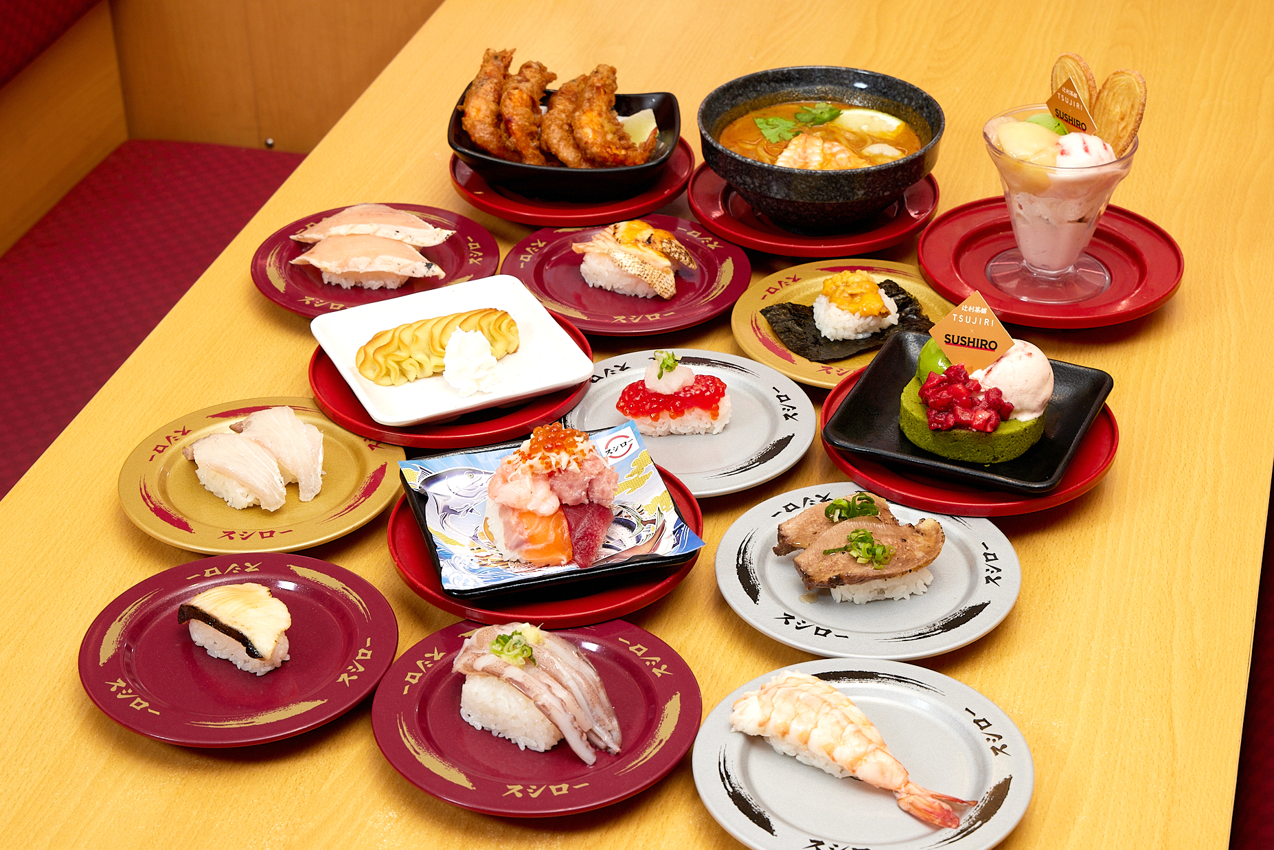 寿司郎限时推出「世界美味祭」。图／寿司郎提供