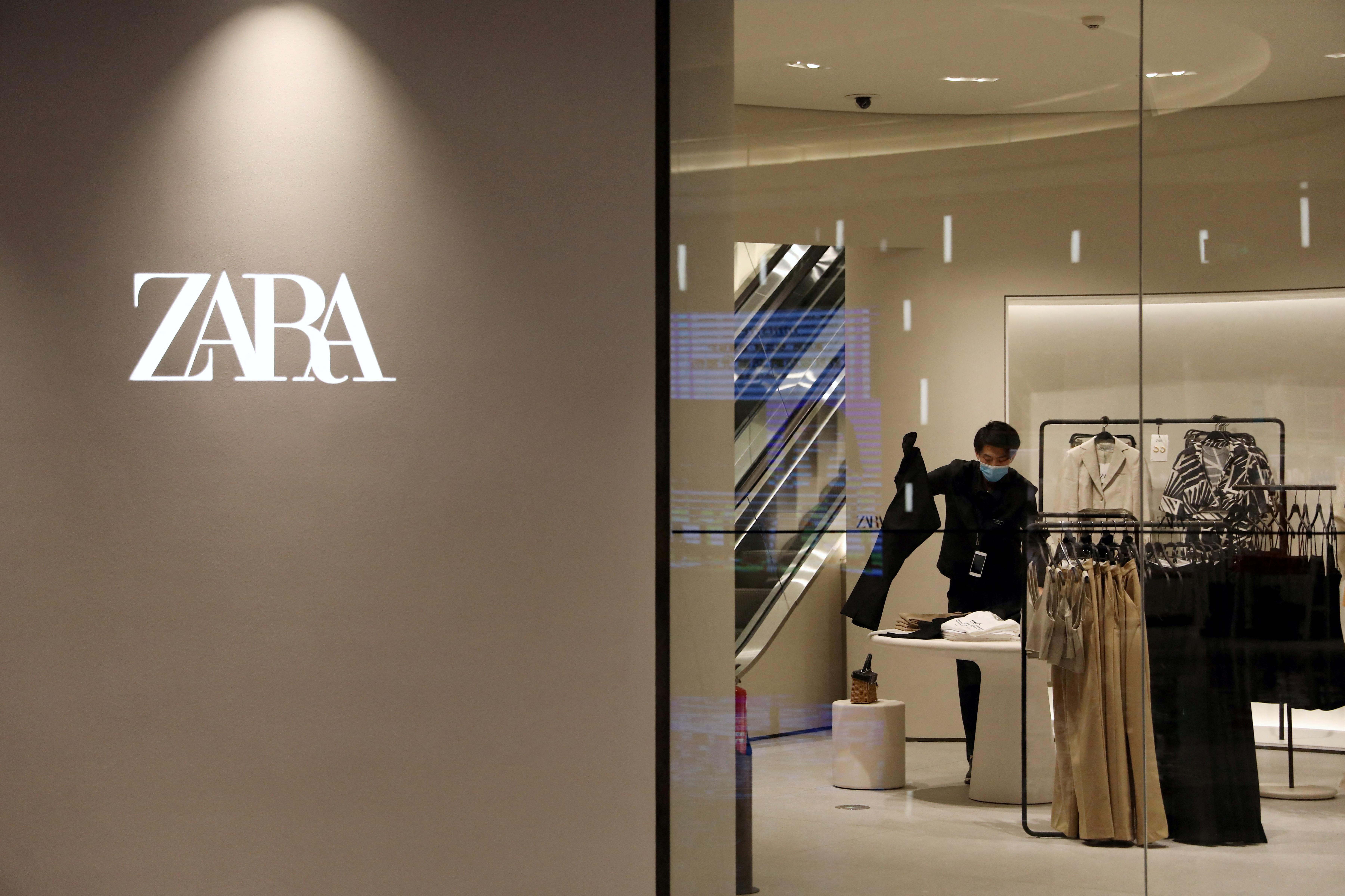 针对网传Zara将撤出中国市场，母公司Inditex澄清消息不实。（路透）