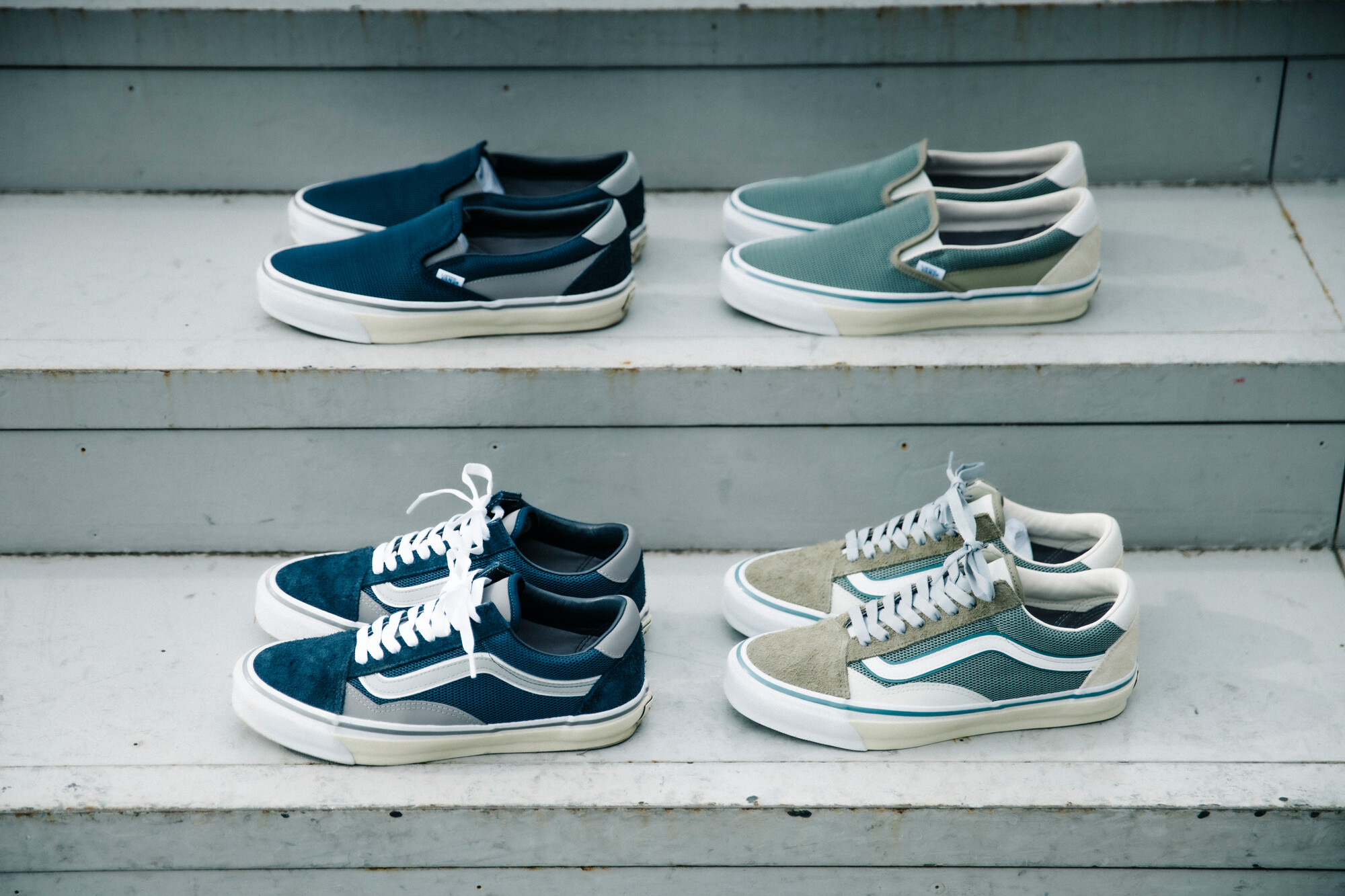 Vans再度与东京创意单位Tokyo Design Collective合作，让招牌的Old Skool鞋款、Slip-On鞋款都变身。图／Vans提供