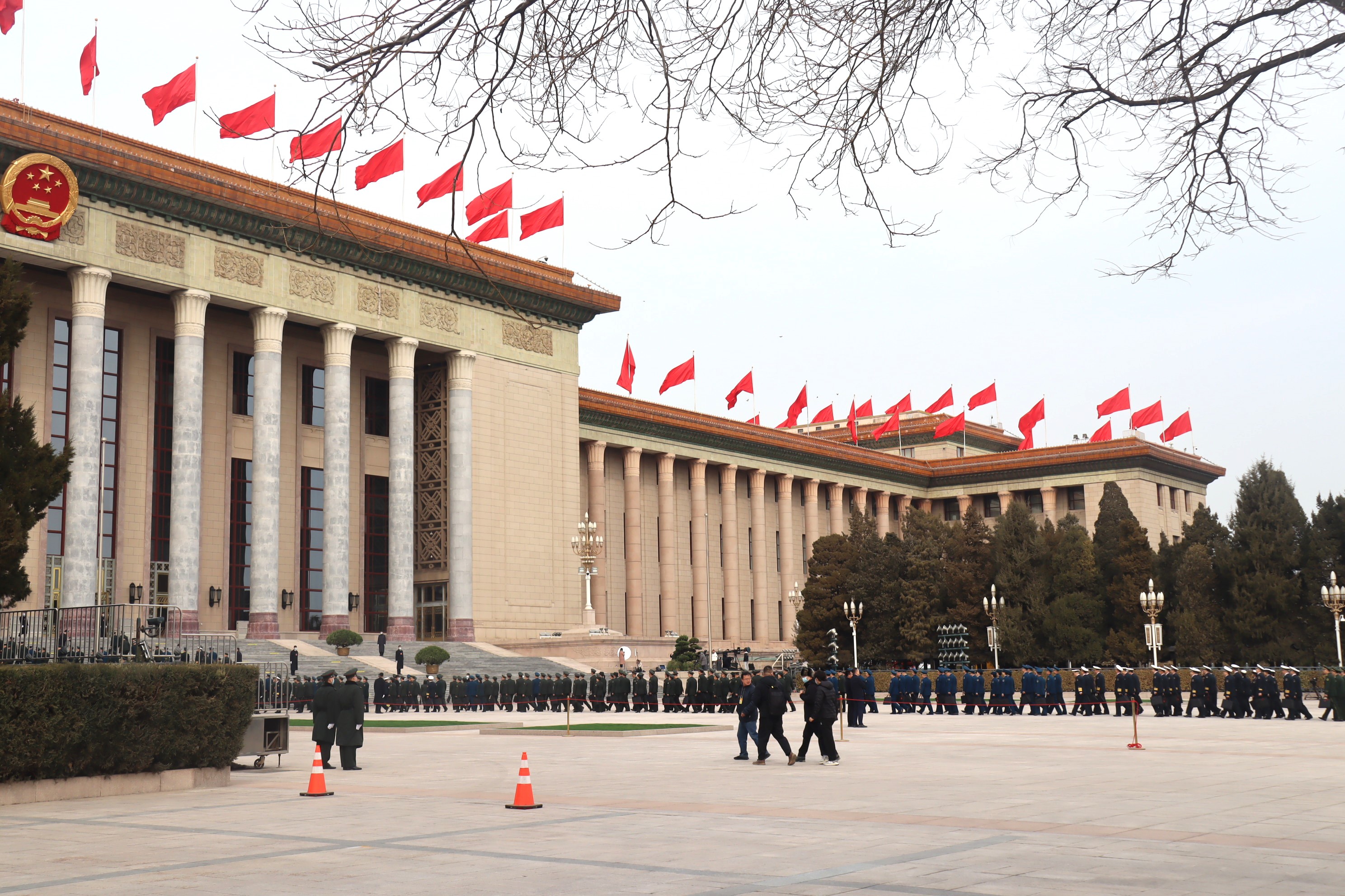 马习二会今天下午在北京人民大会堂进行。图／联合报系资料照片