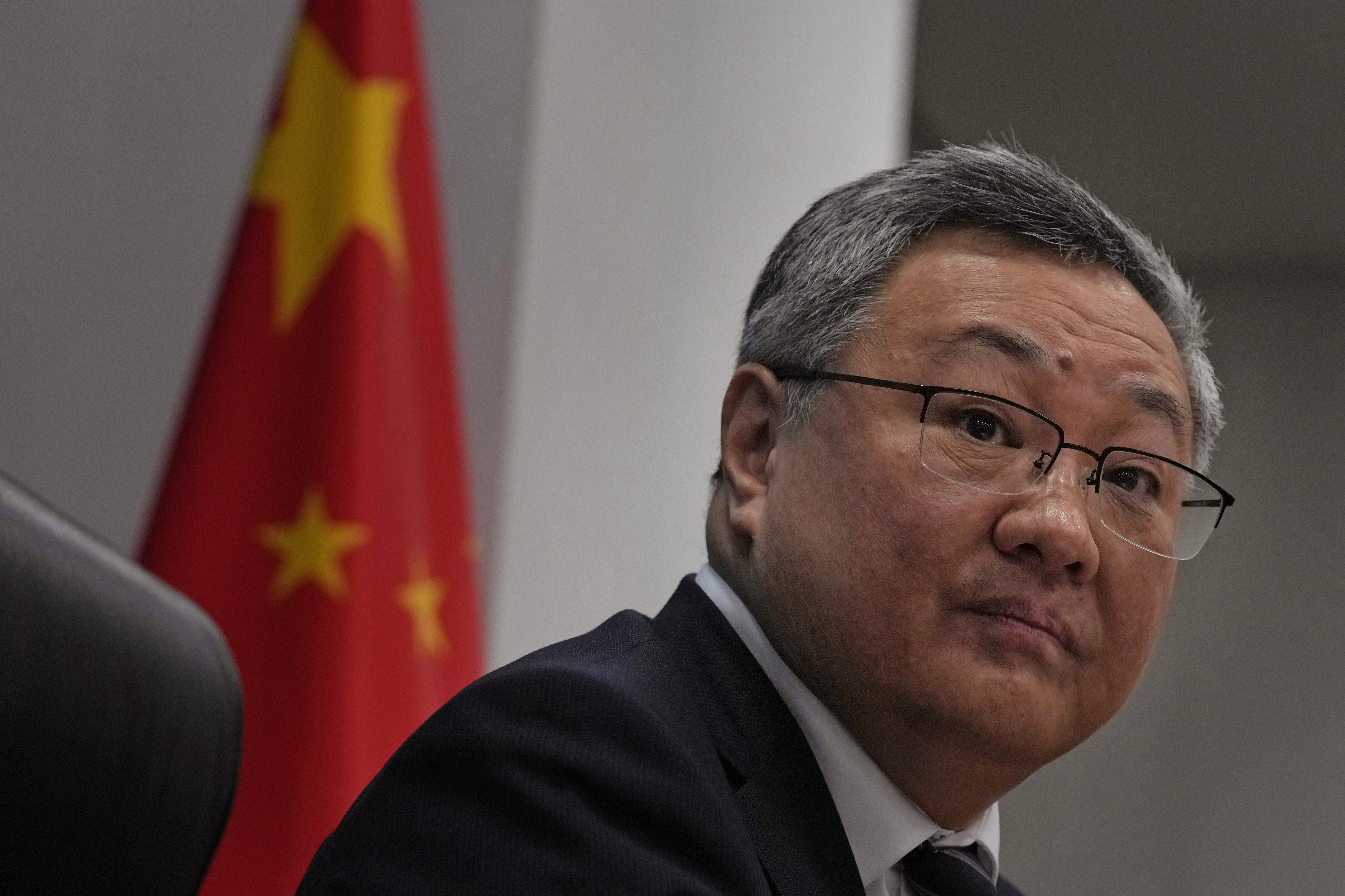 傅聪已正式接任中国大陆驻联合国代表一职。(美联社)