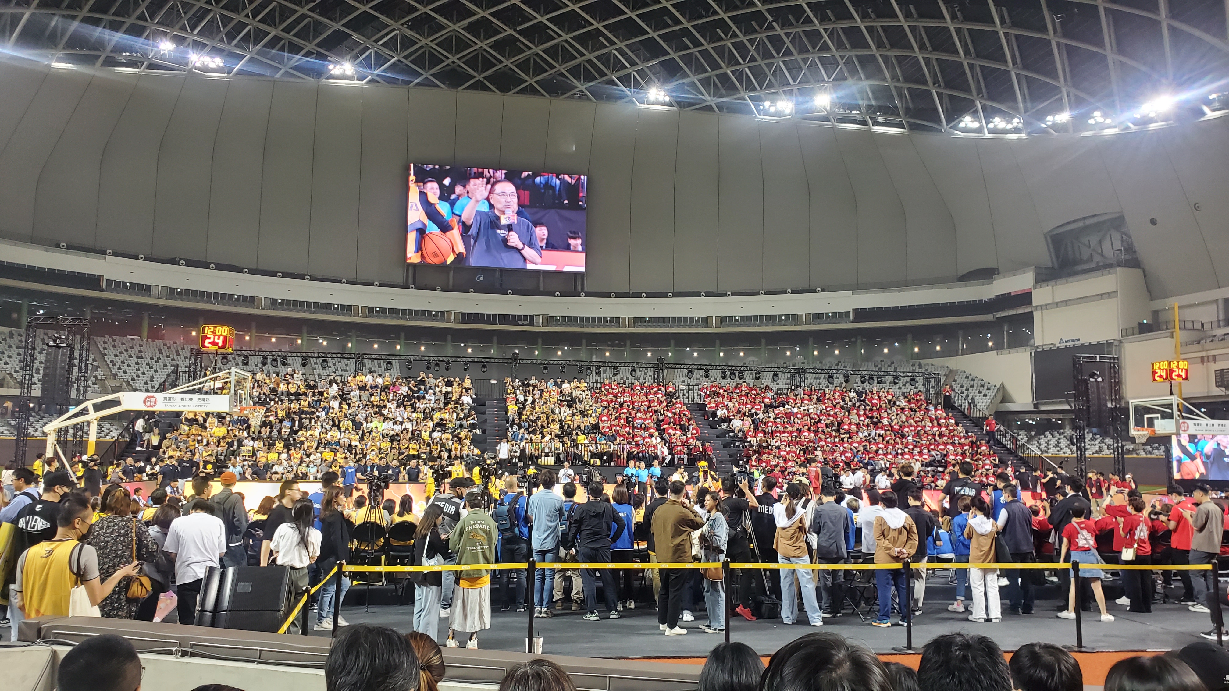 台湾运彩首度开盘T1职业篮球联赛大巨蛋赛事，提供单场投注。                                                                             