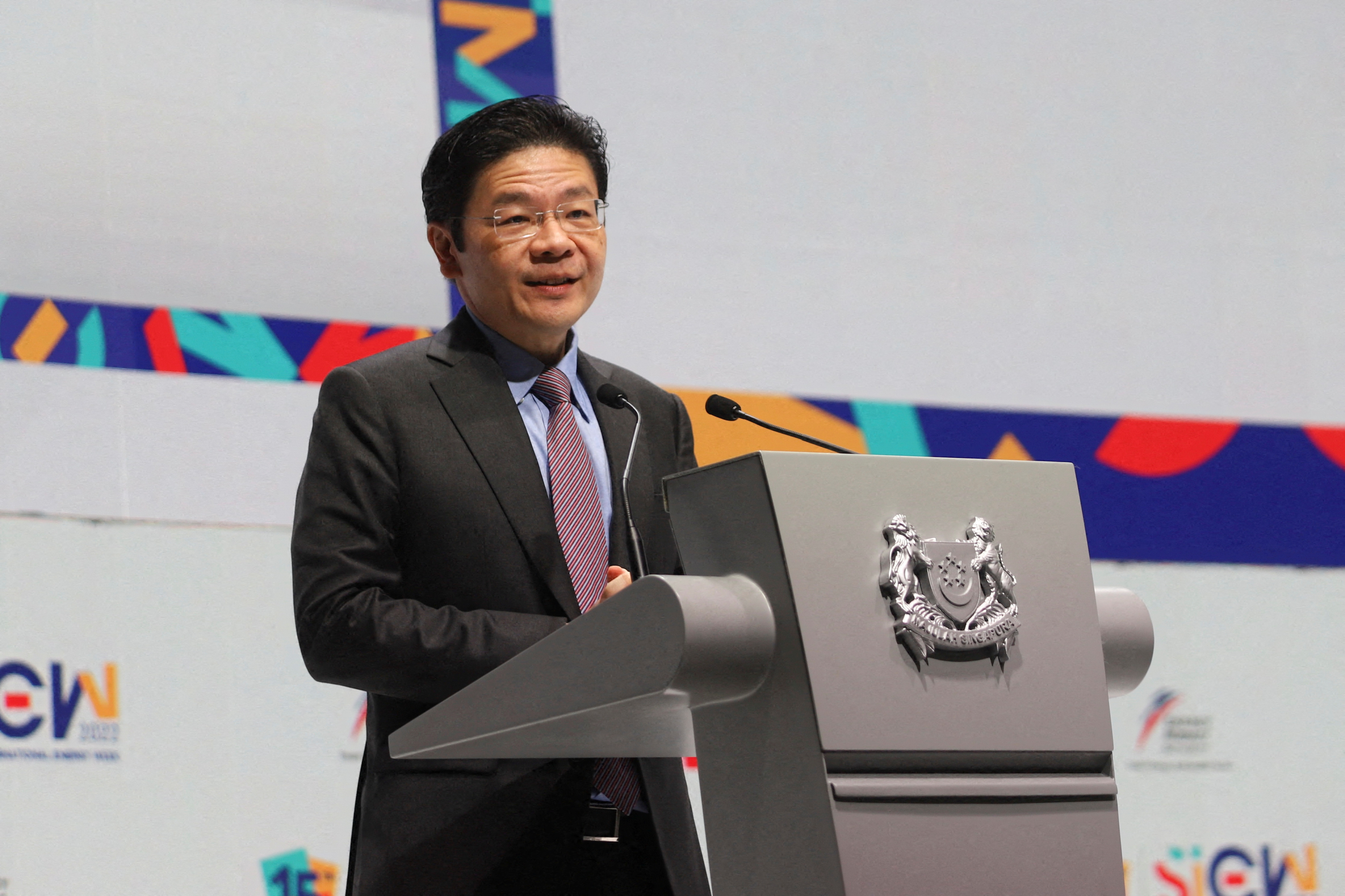 新加坡副总理兼财长黄循财，5月15日将正式成为新加坡第四任总理。 路透