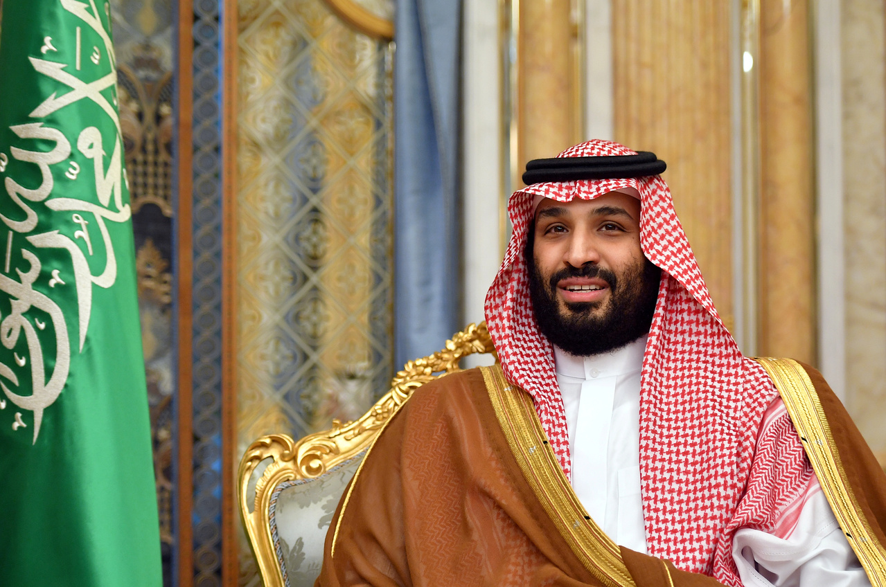 沙乌地阿拉伯王储穆罕默德·本·萨勒曼。 路透