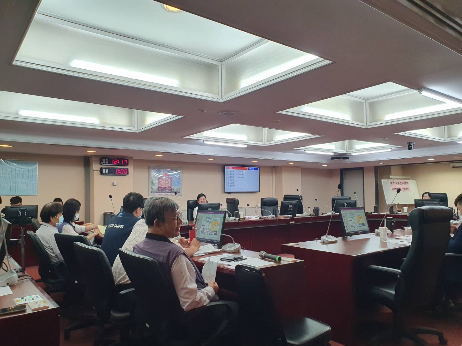 台北市警政卫生委员会持续关注宝林食安案。记者邱书昱／摄影
