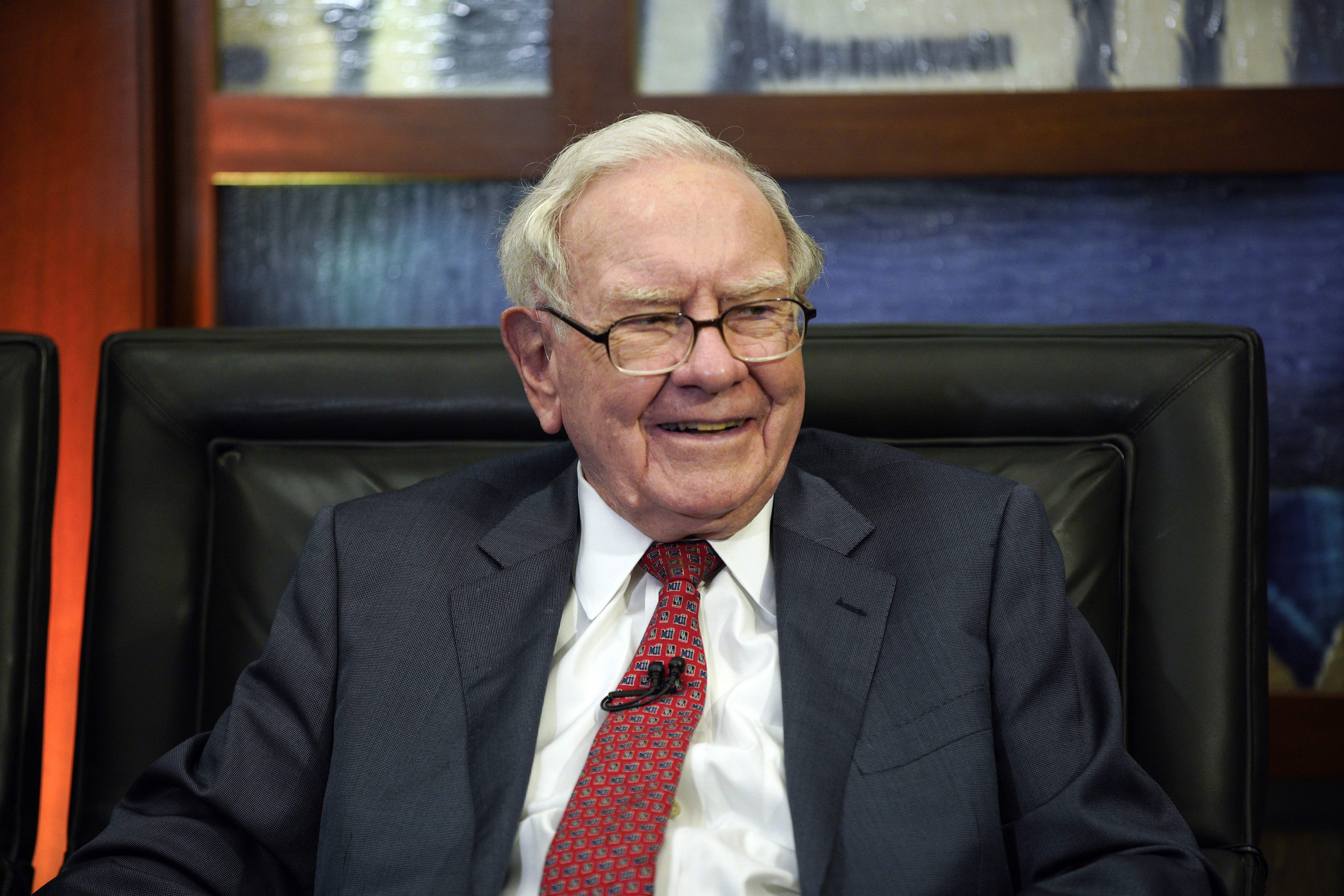 波克夏董事长巴菲特（Warren Buffett）。美联社