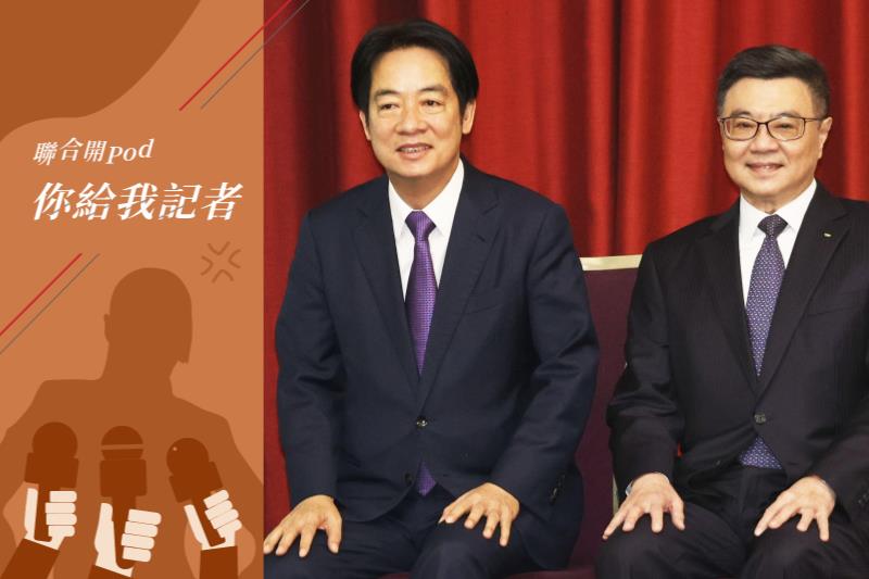 准总统赖清德（左）520上任，阁揆将由民进党前主席卓荣泰（右）出任。图／联合报系资料照片